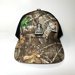 Realtree Edge Nashville Embroidered Mossy Oak Baseball Cap Camo Hat Unisex